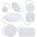 Electrotherapy Electrodes: 2x3.5" Rectangle, Choice Foam, Pigtail, Latex-Free, Pk/4