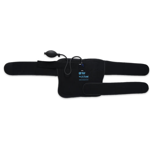 Ice It! Hip Cold + Compression Wrap with Adjustable Pump for Pain Relief
