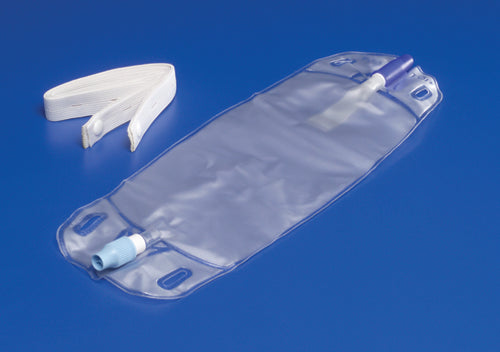 Curity 17 oz Leg Bag - Medium, Anti-Reflux Valve, Soft Straps