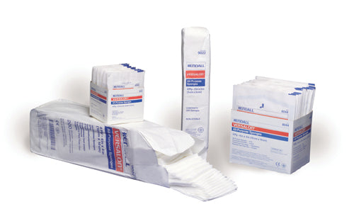 Versalon Gauze Sponges 3x3 4 Ply - Non-Sterile, Lint-Free - 200 Count Pack