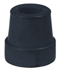 Drive Cane Tips 1/2 Inch for Small Base Quad Canes, Black, 4 Count