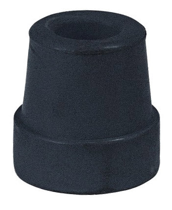 Drive Cane Tips 1/2 Inch for Small Base Quad Canes, Black, 4 Count