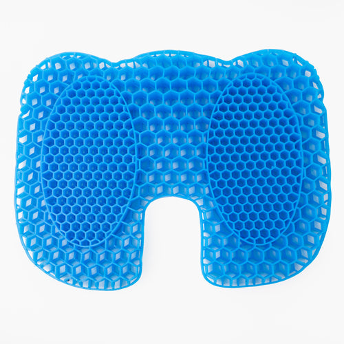 Honeycomb Gel Seat Cushion - Breathable Cooling Support for Back, Hips & Tailbone