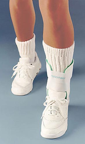 Aircast Sport Ankle Stirrup Left - Low Profile Ankle Brace for Injury Prevention & Support