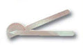 Stainless Steel 6" Goniometer - 180° Angle Measurement with 5° Increments - Physical Therapy Tool