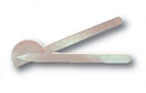 Stainless Steel 6" Goniometer - 180° Angle Measurement with 5° Increments - Physical Therapy Tool