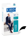 Jobst for Men 20-30 mmHg Thigh-High Compression Stockings - Large Black