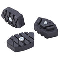 HurryCane Replacement Feet 3/PK - Trapezoidal Tip for Stability on Cross-Hatched Canes