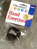 TheraBand XL Black Hand Exercise Ball - Extra Firm, Finger & Forearm Strengthener
