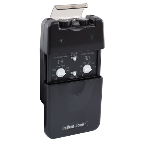 Dual Channel TENS Unit with Timer, 3 Modes, and Adjustable Pulse