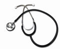 Blue Dual Head Stethoscope - 22" Tubing, Chrome Binaural - Cardiology Grade