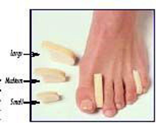 Toe Separator Medium, Soft Foam for Foot Pain Relief - Box of 12