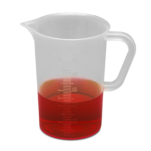 500ml Graduated Pitcher - Polypropylene, Shatterproof, Autoclavable - Lab & Physician Use