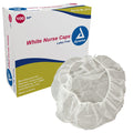 White Surgical Bouffant Caps 24 Inch, Bx/100 - Physician/Hair Supplies