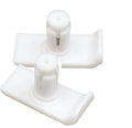 Carex Walker Ski Glides for 1 1/8" Tubing - Smooth Glide, Fits Most Walkers - Pair