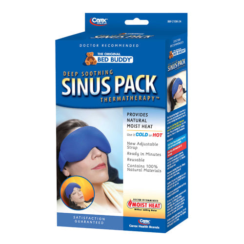 Sinus Mask with Strap for Headache & Migraine Relief - Hot & Cold Therapy