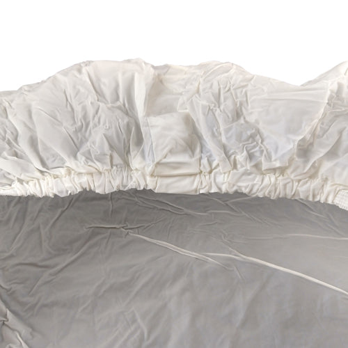 Queen Size 6 Gauge Vinyl Mattress Protector 60 x 80 x 9 - Waterproof Fitted Cover