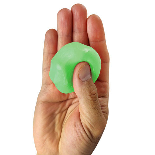 Squeeze 4 Strength Green Medium 2 oz Hand Therapy Putty for Hand & Finger Strengthening