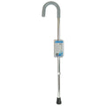 Blue Jay Silver Adjustable Cane with Comfort Grip - 300 lbs Capacity
