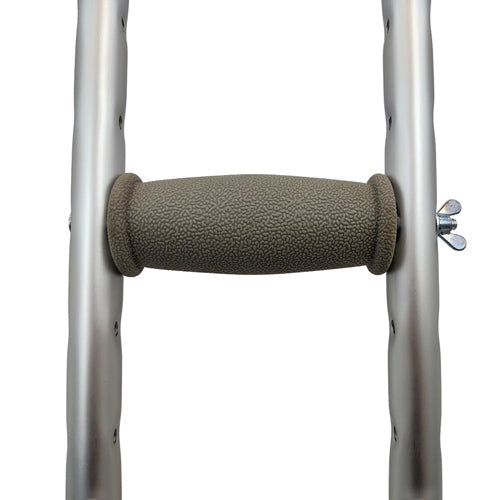 WALK WITH ME Youth Aluminum Crutches - Adjustable, Lightweight, 350 Lbs Capacity - Pair
