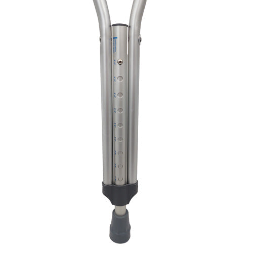 WALK WITH ME Youth Aluminum Crutches - Adjustable, Lightweight, 350 Lbs Capacity - Pair