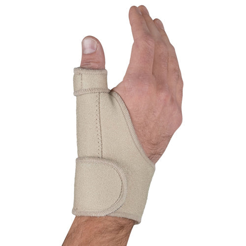 Blue Jay Beige Thumb Support Brace with Stabilizing Stay - SM/MD for Left or Right Hand