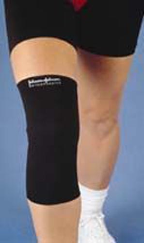 J&J Pull Over Knee Sleeve - Closed Patella - Small - Neoprene Support for Mild Strain