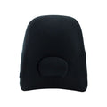 ObusForme Wideback Backrest Support - Extra Wide Lumbar Cushion for Broad Backs - Black