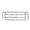 Full Length Bed Rails with Reduced Gap, Durable Steel, 55-Inch, Pair