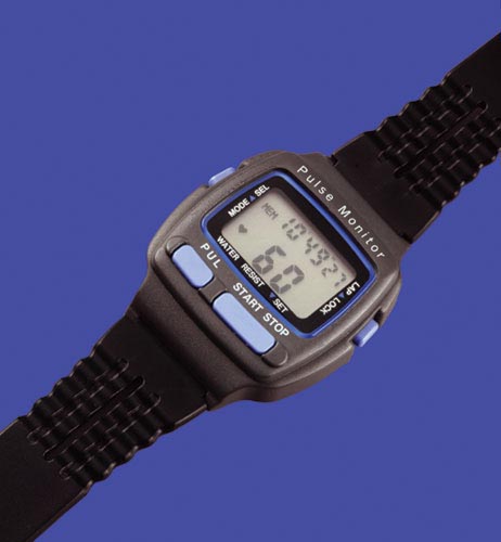 Wireless EKG Heart Rate Monitor with Chest Strap - Adjustable Pulse Limits, Water Resistant