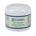 Sombra Warm Pain Relief Jar - Arthritis, Back & Muscle Pain Relief - 4 oz