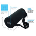 ObusForme Supporting Roll with Massage – Adjustable Lumbar & Neck Pillow