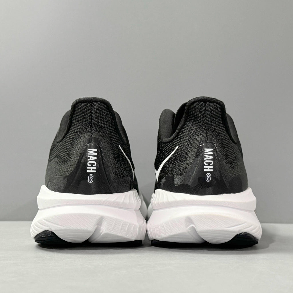 HOKA ONE ONE Mach 6 Wide 'Black White'