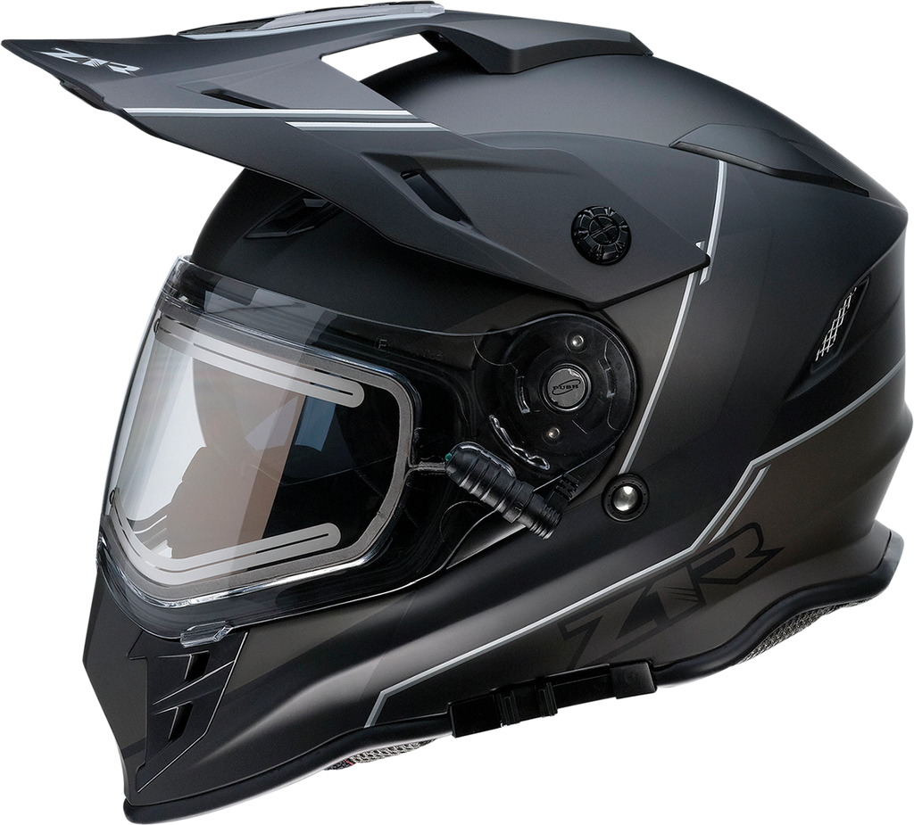 Z1R, Z1R Range Snow Helmet Bladestorm Electric Dual Pane Black/White XS - Part 0101-14047