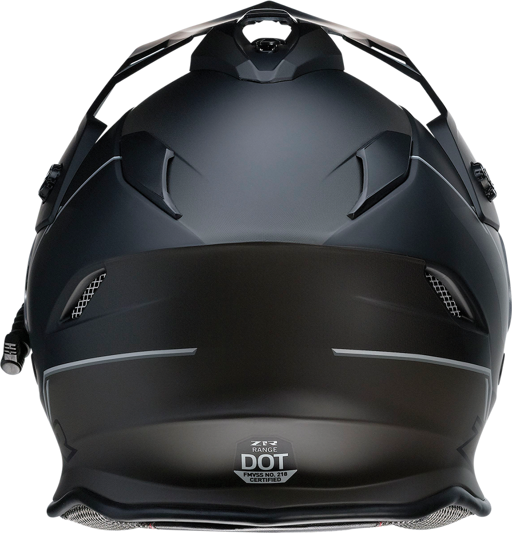 Z1R, Z1R Range Snow Helmet Bladestorm Electric Dual Pane Black/White Small 0101-14048