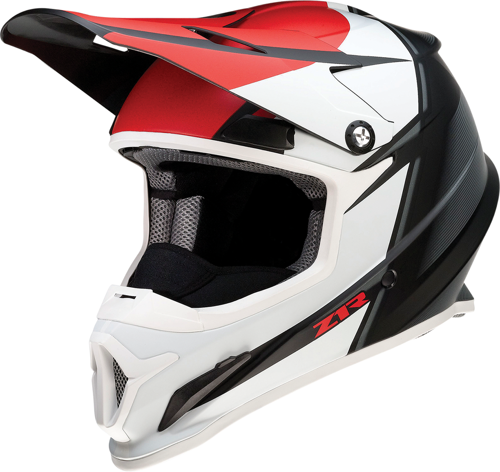 Z1R, Z1R Rise Snow Helmet - Cambio Red/Black/White, XL (Part No. 0120-0724)