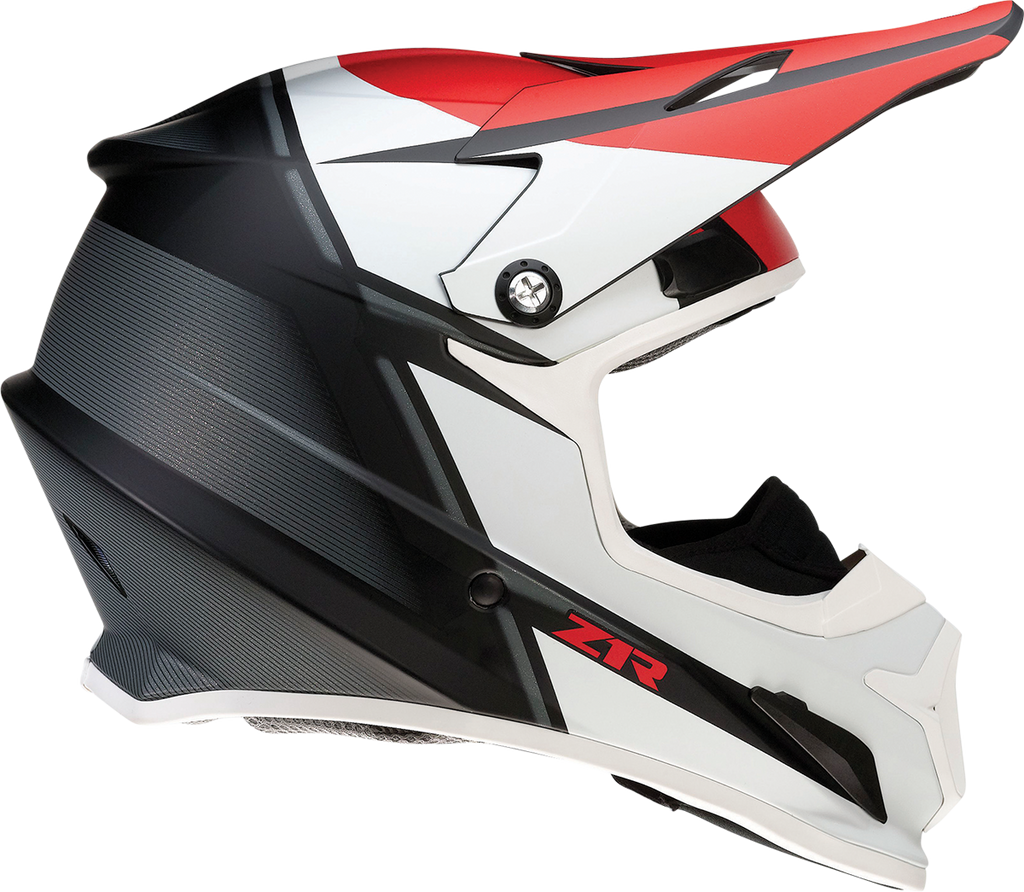 Z1R, Z1R Rise Snow Helmet - Cambio Red/Black/White, XL (Part No. 0120-0724)
