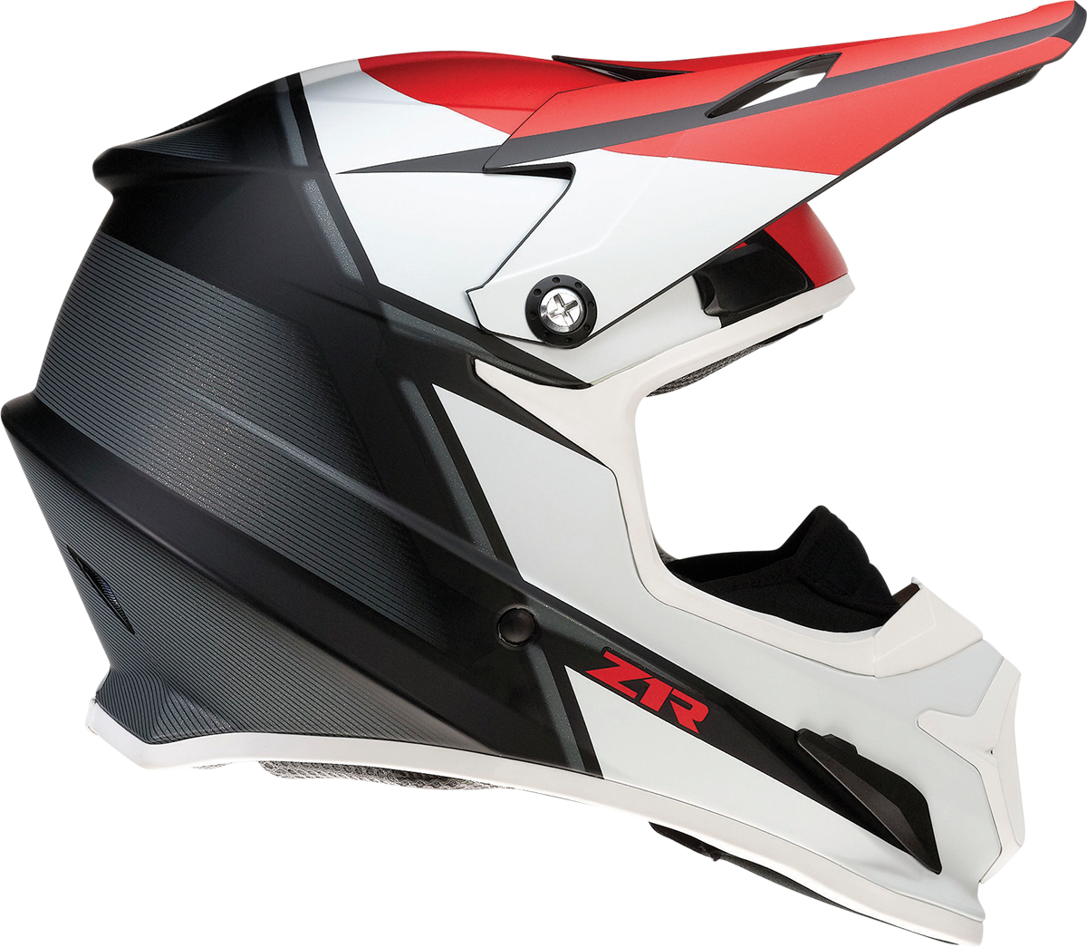 Z1R, Z1R Rise Snow Helmet - Cambio Red/Black/White, XL (Part No. 0120-0724)