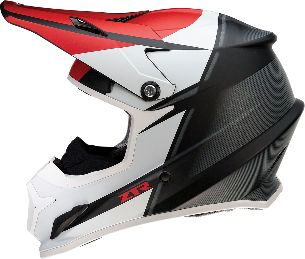 Z1R, Z1R Rise Snow Helmet - Cambio Red/Black/White, XL (Part No. 0120-0724)