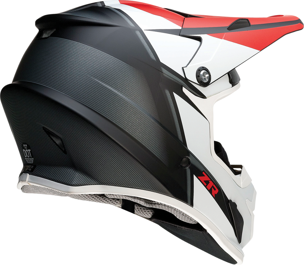 Z1R, Z1R Rise Snow Helmet - Cambio Red/Black/White, XL (Part No. 0120-0724)