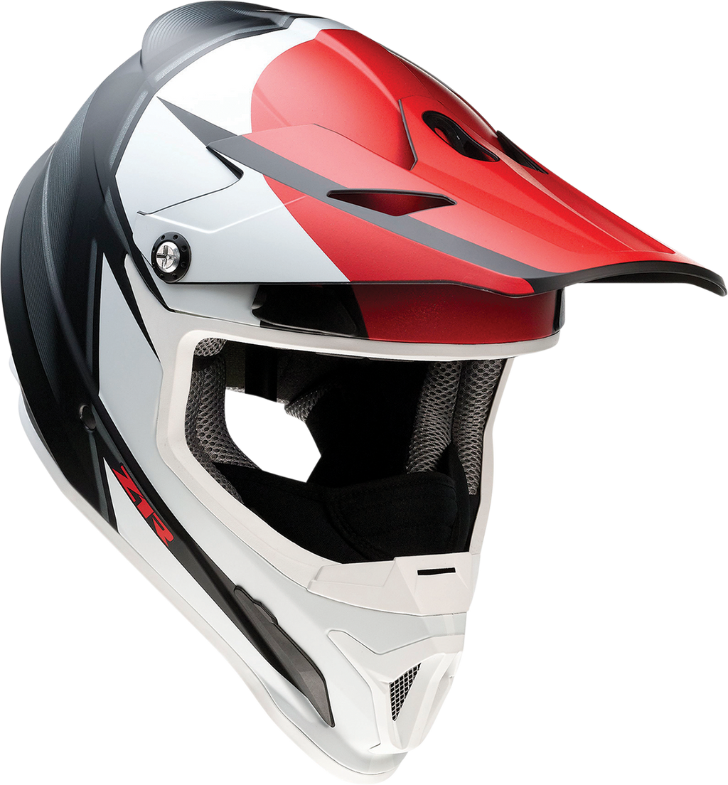 Z1R, Z1R Rise Snow Helmet - Cambio Red/Black/White, XL (Part No. 0120-0724)