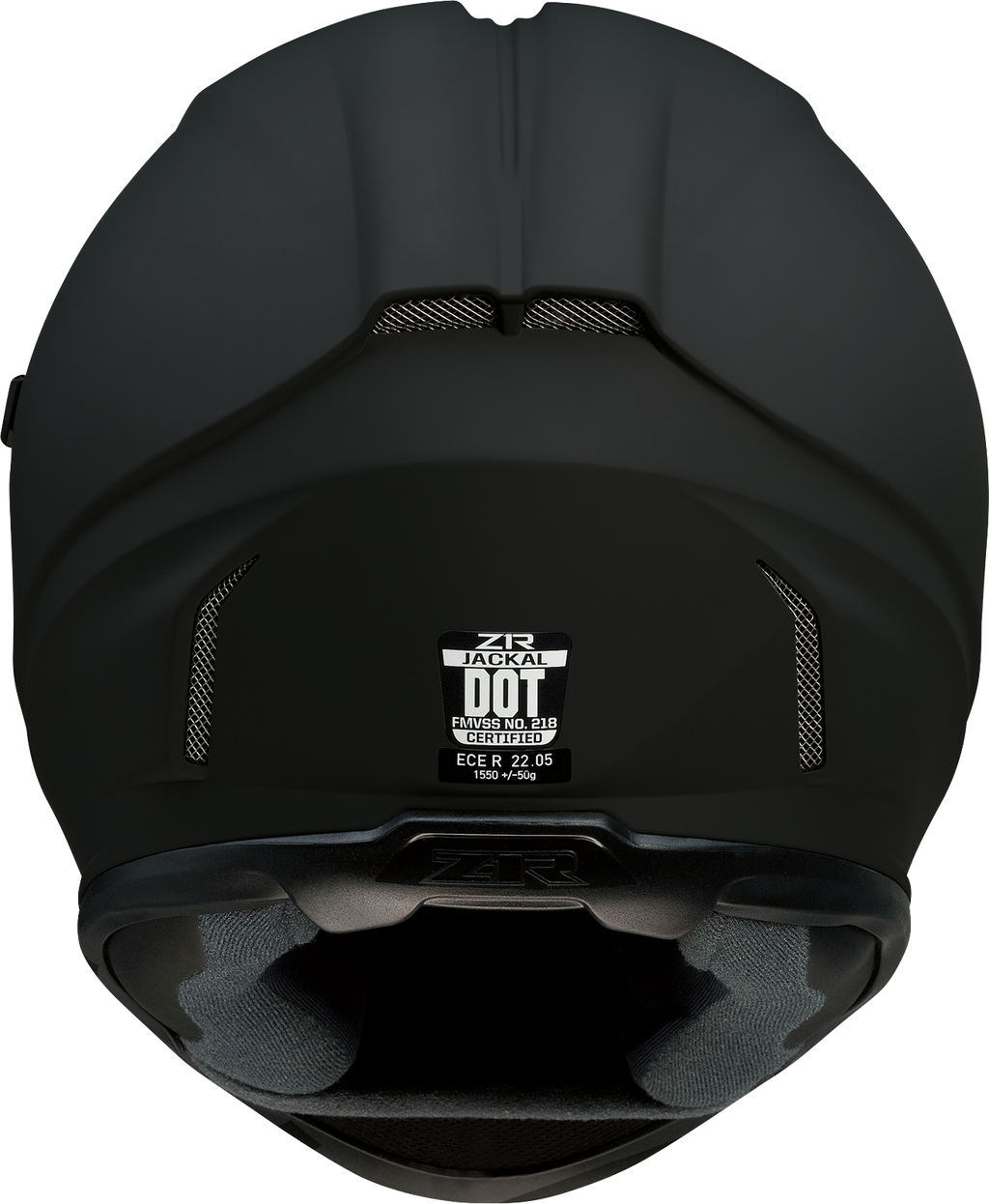 Z1R, Z1R Jackal Helmet Flat Black with Smoke Shield – Small 0101-13993