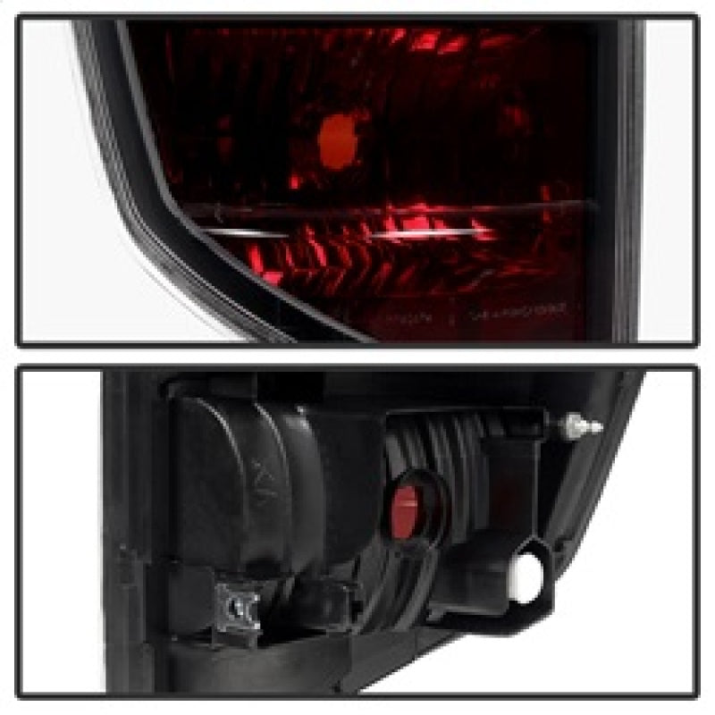 SPYDER Xtune Honda Ridgeline Pickup 06-08 OEM Style Tail Lights Red Smoked ALT-JH-HRID06-OE-RSM 9033193
