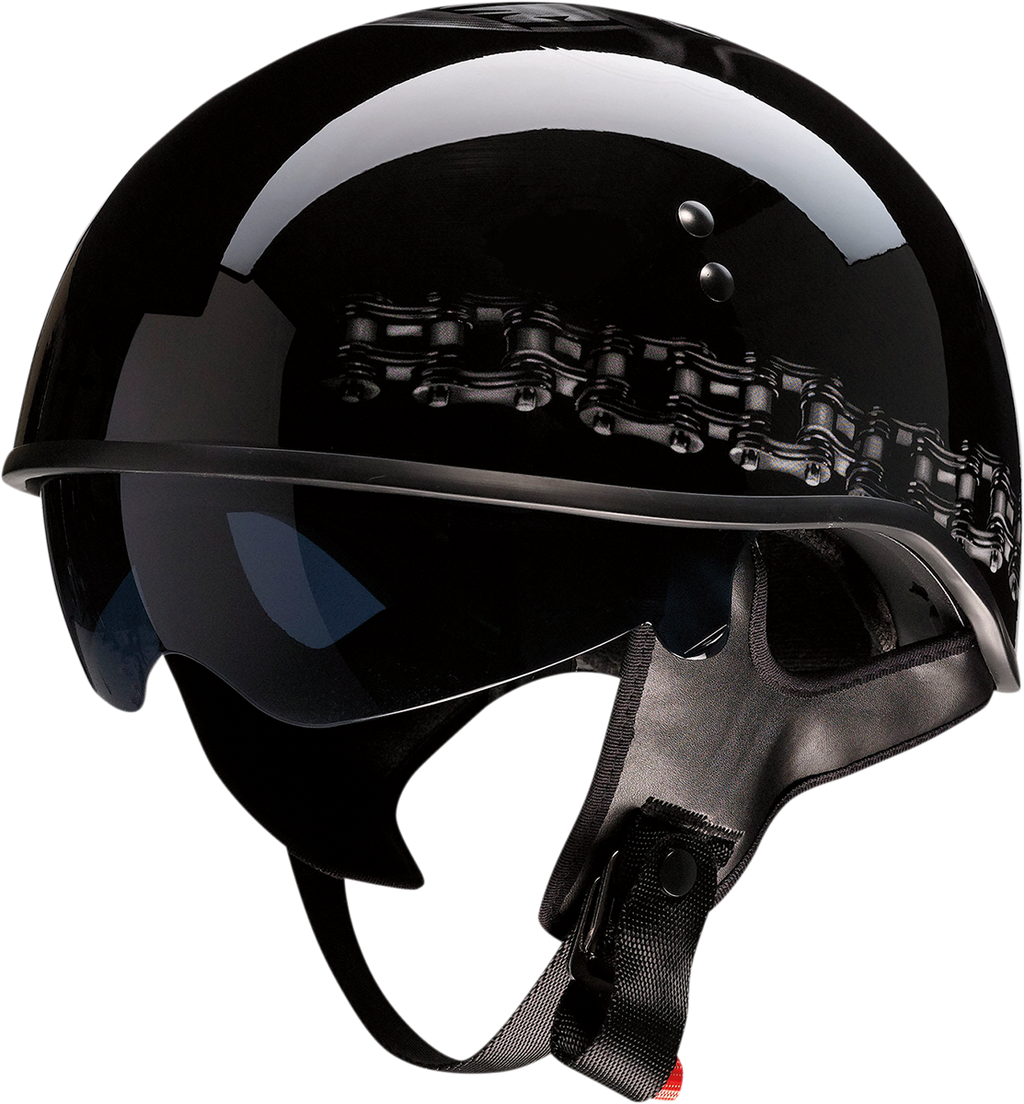 Z1R, Z1R Vagrant Helmet FTW in Black/Gray, Medium (Part No. 0103-1320)