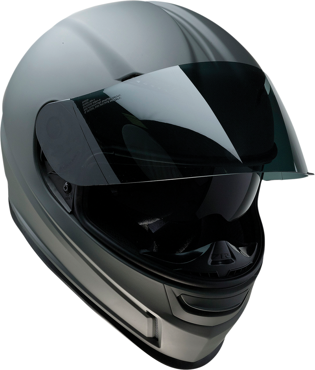 Z1R, Z1R Jackal Helmet Primer Gray with Smoke Shield - Medium 0101-14001