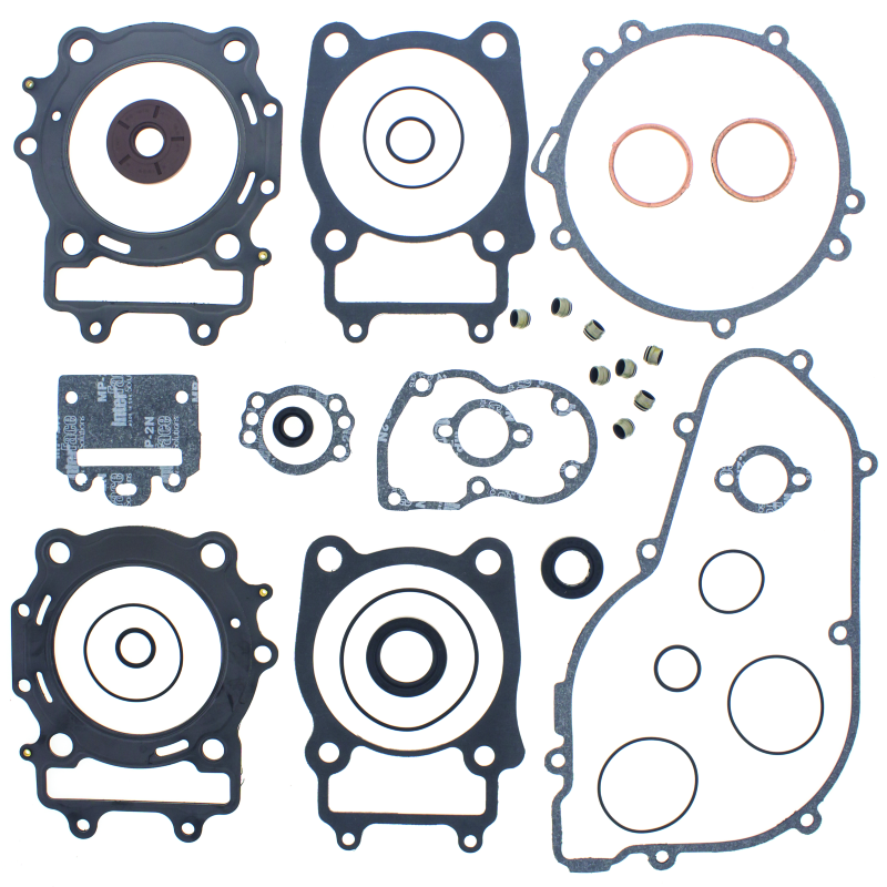 QuadBoss, QuadBoss 08-11 Arctic Cat Thundercat 650 H2 Complete Gasket Set with Oil Seals - Part Number 564273