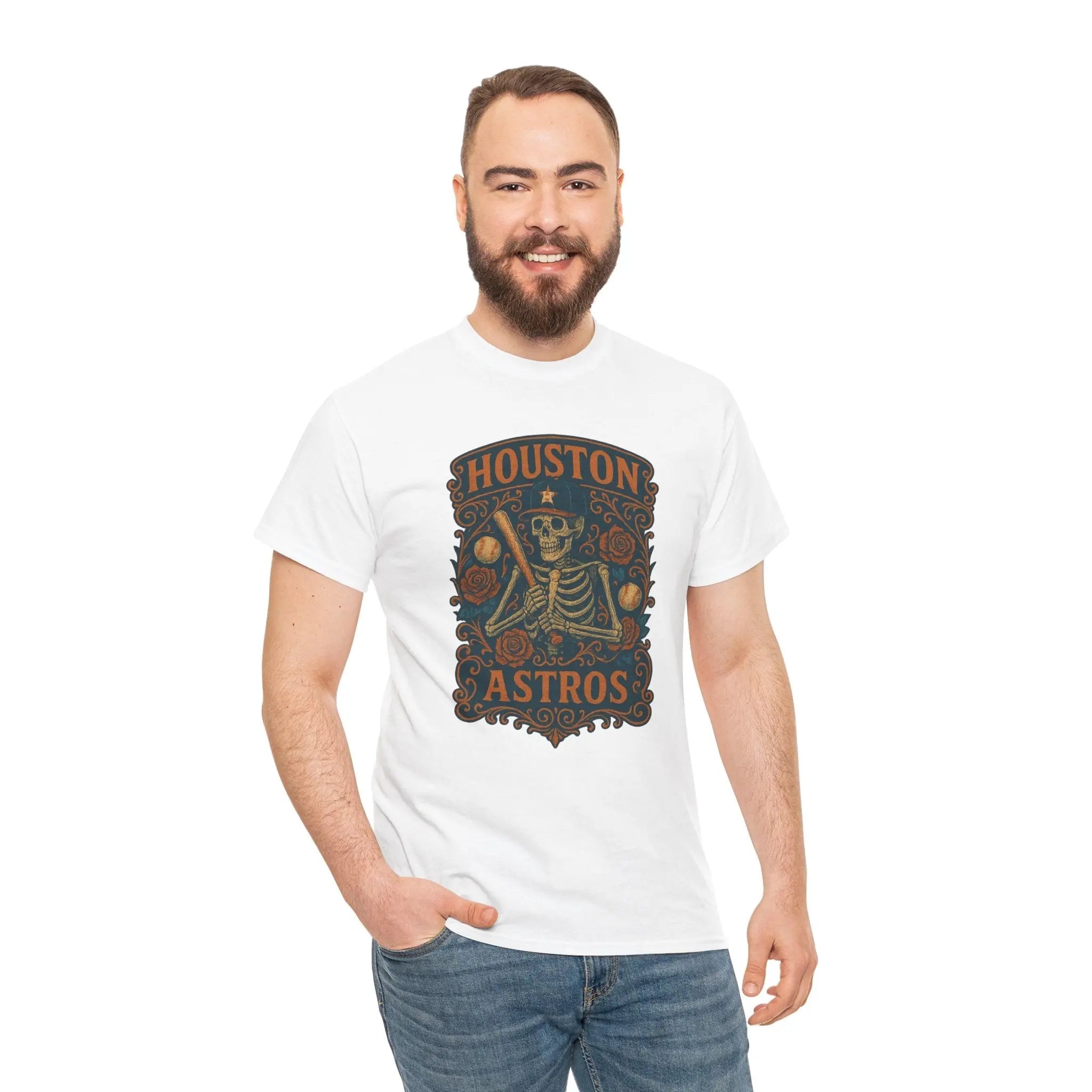 Houston Astros Original Grateful Dead T-Shirt