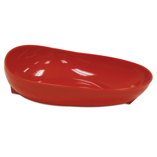 Redware Scooper Dish with Non-Skid Base for Alzheimer's & Limited Dexterity