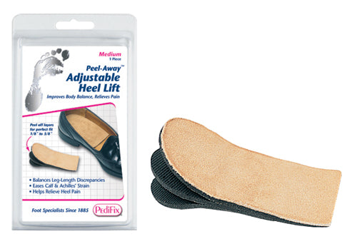 Adjust-A-Heel Lift Medium (Women's 8-10 / Men's 6-8) - Leg Length Discrepancy Correction