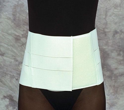 Back Support Belt 8" Wide with Pocket - Large 36-44" - Lumbar Support